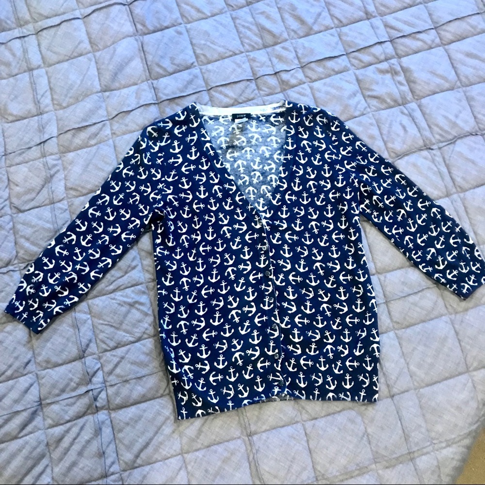 J crew anchor sweater